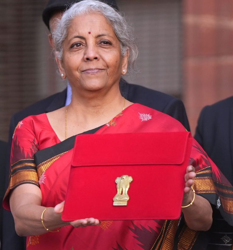 Budget 2023-24: Sitharaman at North Block