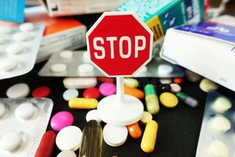stop-antibiotics-medication-excess-colorful-pharmaceutical-drugs-stop-sign-top-stop-antibiotics-medication-118683046